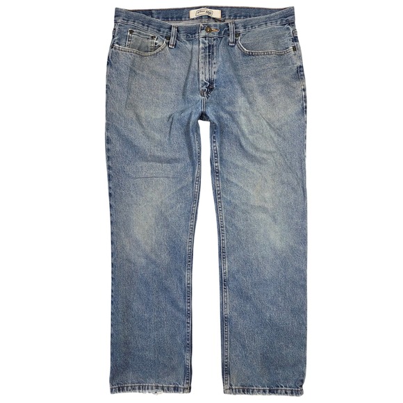 Urban UP Mens Jeans Size 36x30 Light Wash Relaxed Fit Casual Y2k 2000s Preppy - Picture 1 of 7